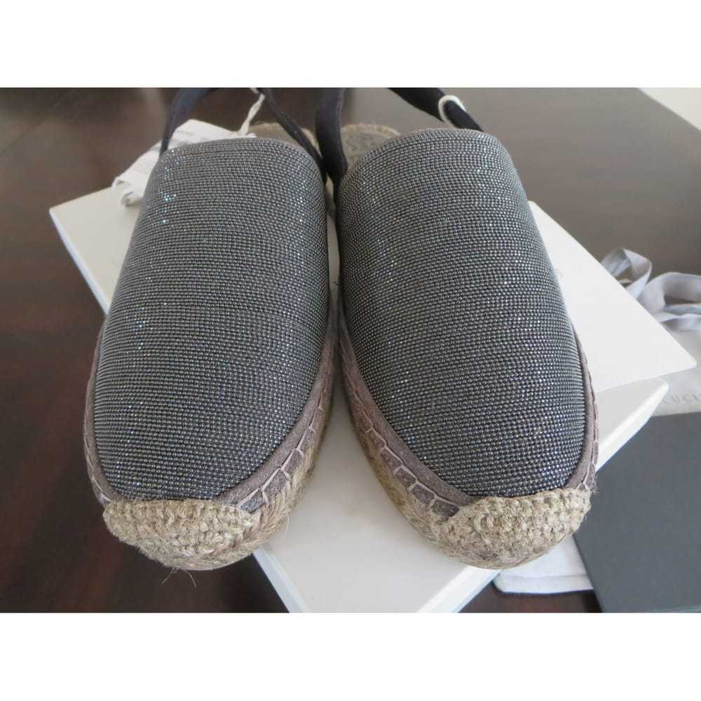 Brunello Cucinelli Leather espadrilles - image 6