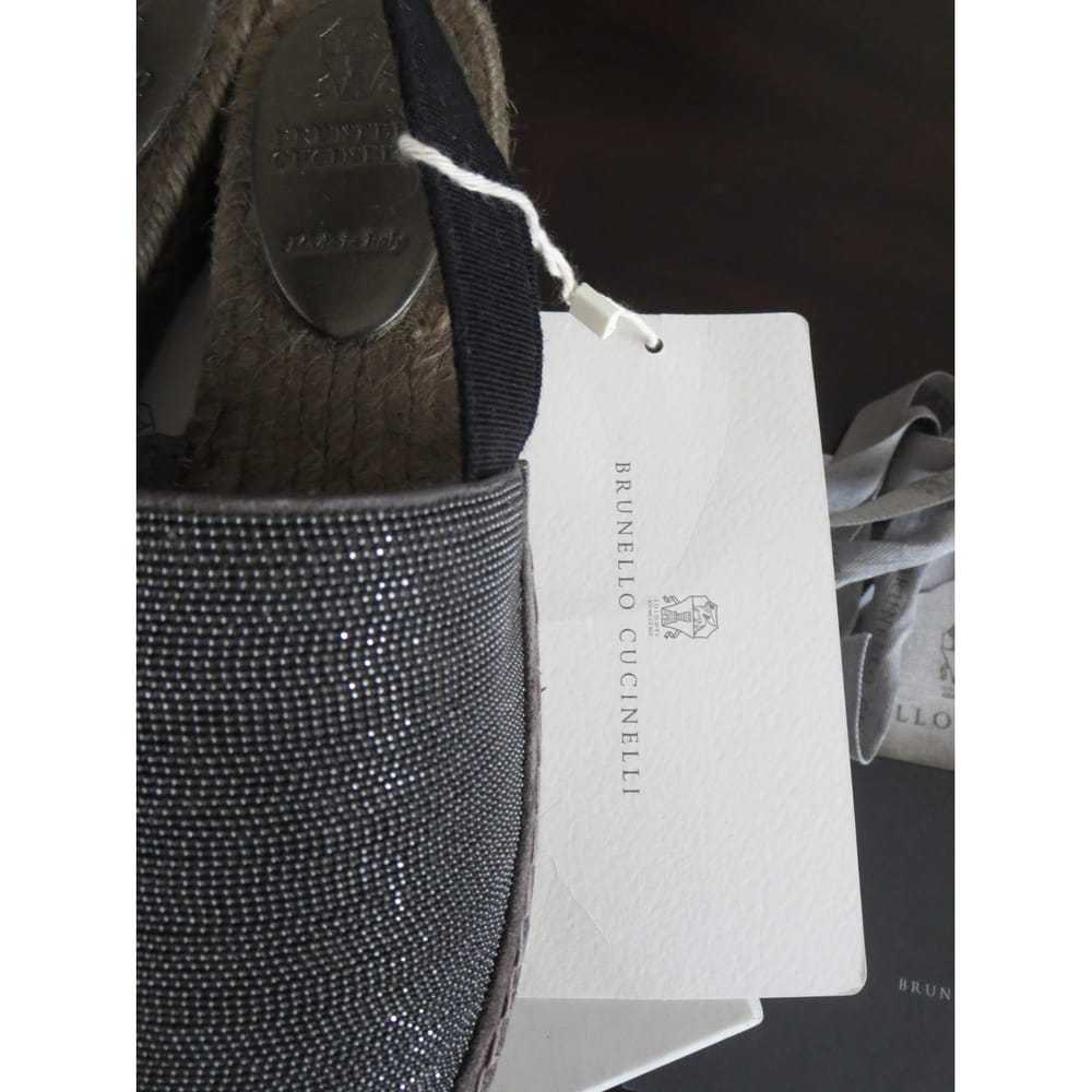 Brunello Cucinelli Leather espadrilles - image 7