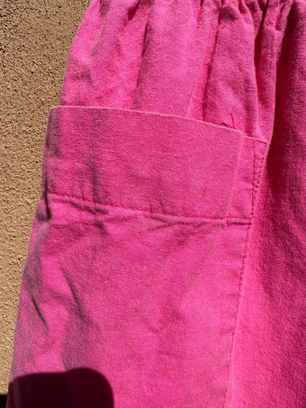 1980's Pink Midi Skirt - image 2