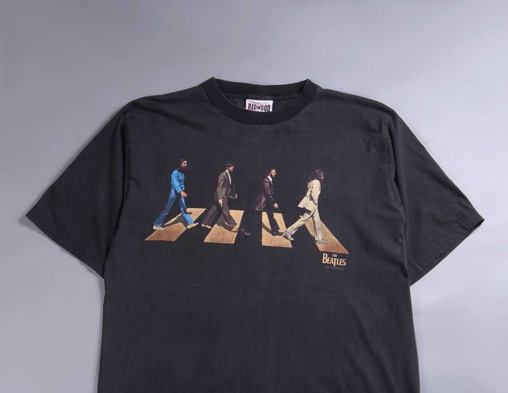 Rock T Shirt × Vintage 1996 The Beatles Vintage A… - image 5