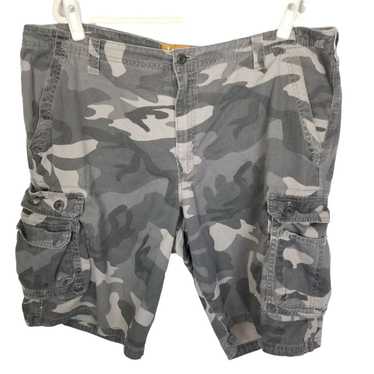 Lee Lee Dungarees 42 Camouflage Cargo Shorts Pocke