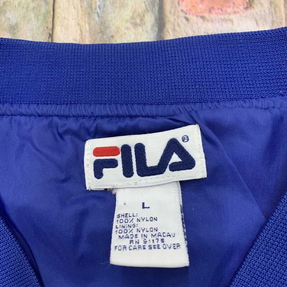 Fila × Vintage Vintage FILA windbreaker - image 4