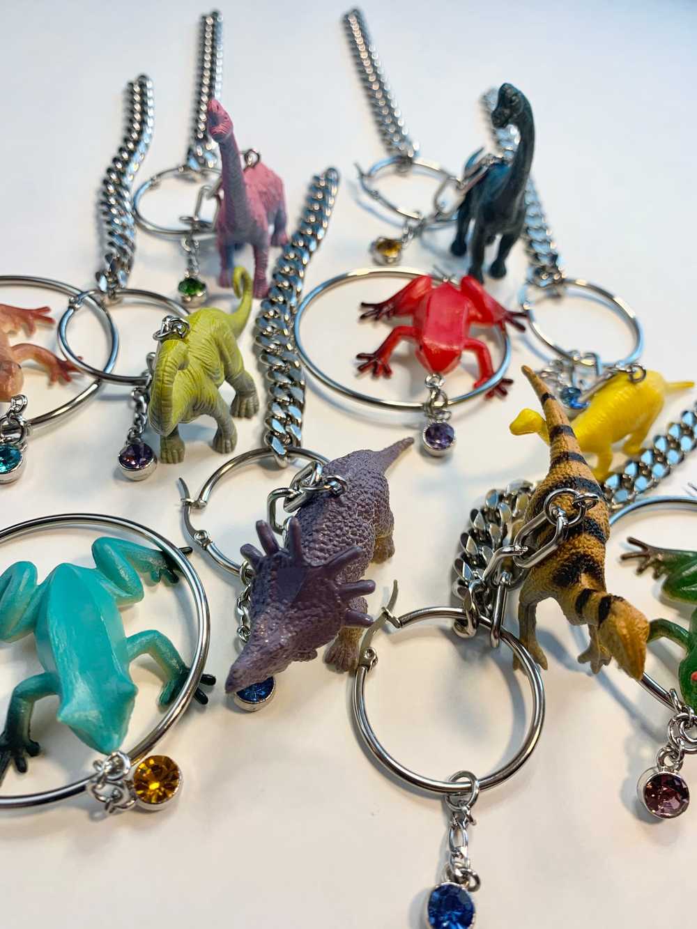 Frog toy single earrings- assorted - image 2