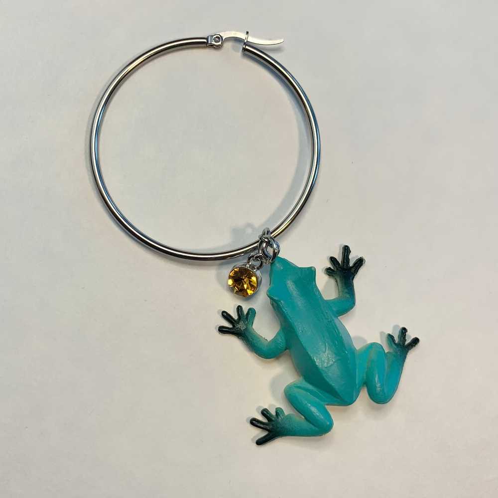 Frog toy single earrings- assorted - image 5