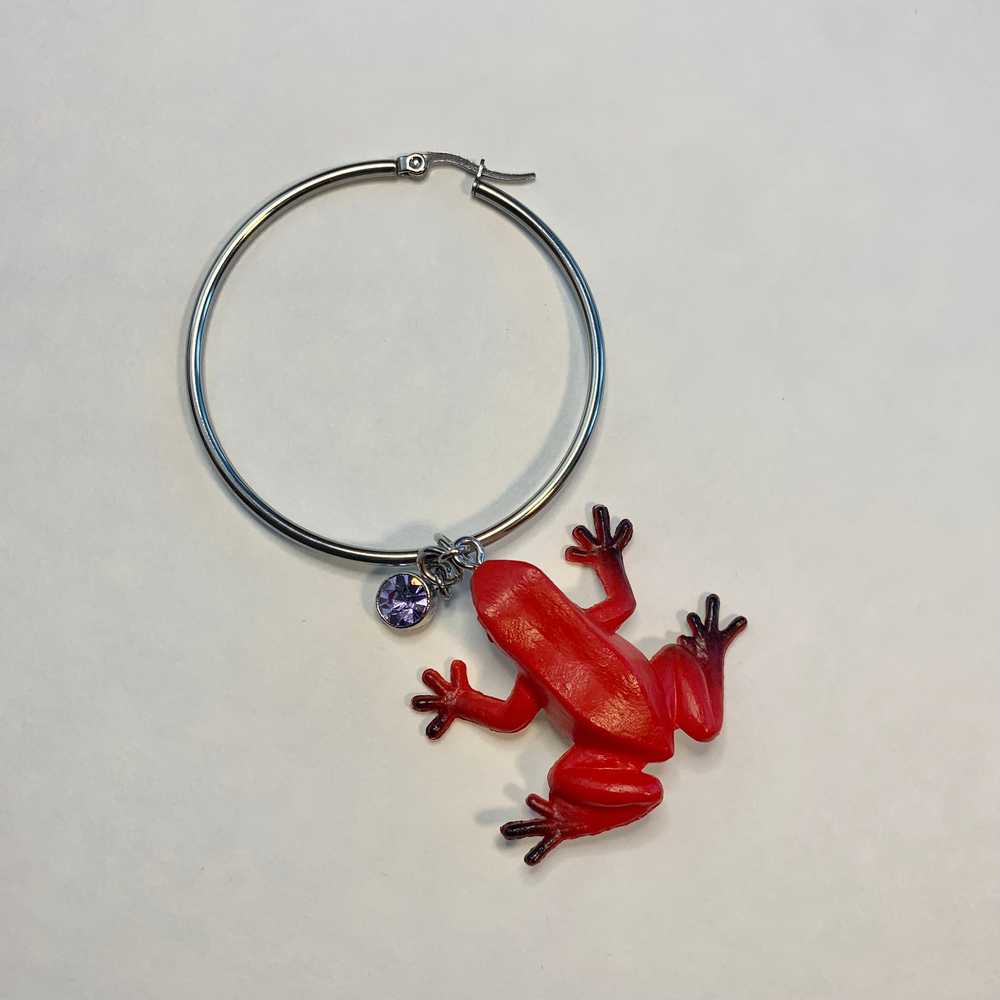 Frog toy single earrings- assorted - image 6