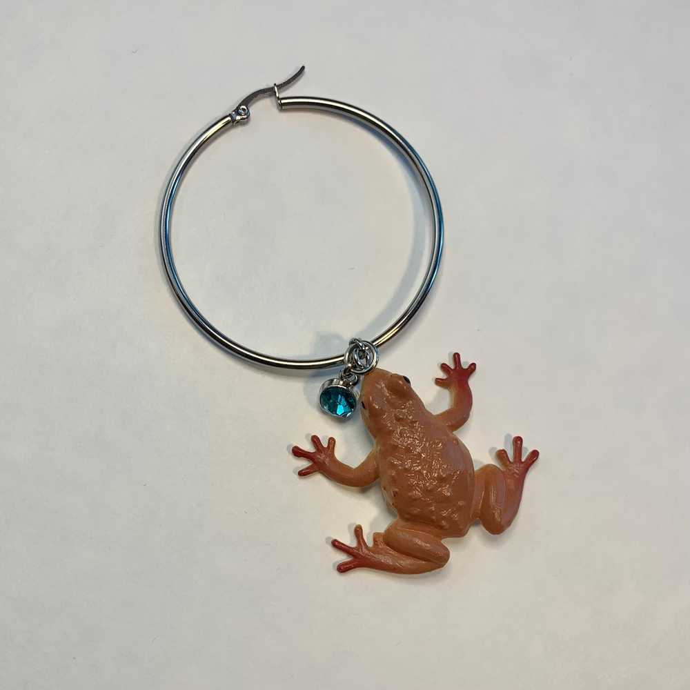 Frog toy single earrings- assorted - image 7