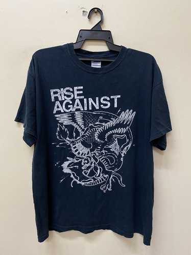 Band Tees × Very Rare × Vintage Rise Against Band… - image 1