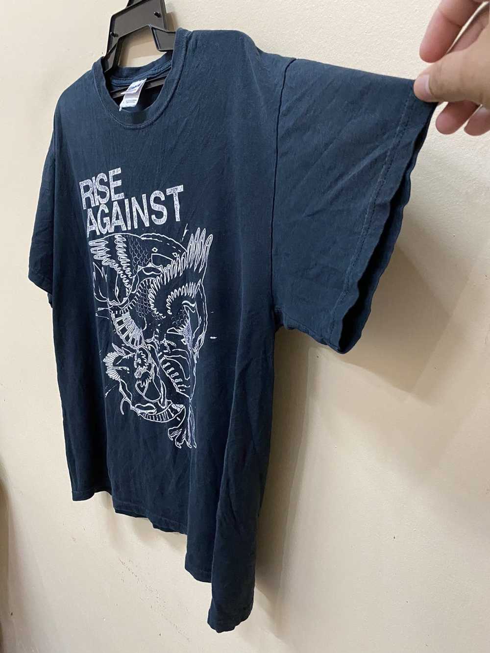 Band Tees × Very Rare × Vintage Rise Against Band… - image 3