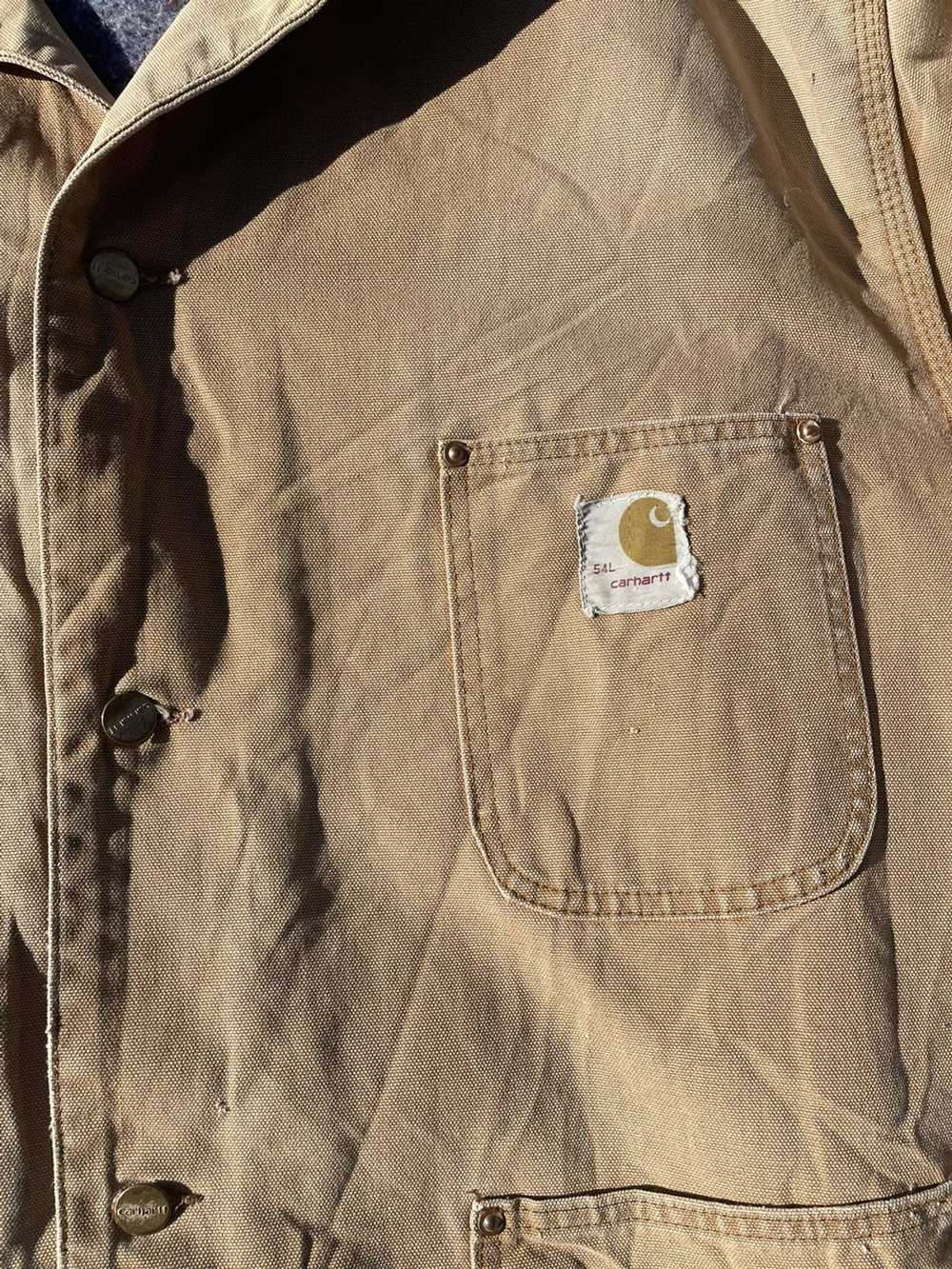 Carhartt × Vintage Vintage Carhartt Chore Jacket - image 3