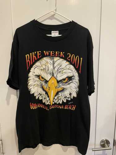 Vintage Vintage bike week T-shirt 2001