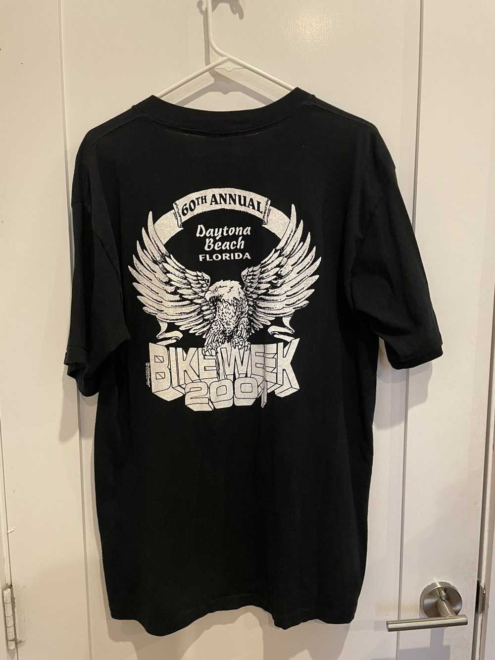 Vintage Vintage bike week T-shirt 2001 - image 2