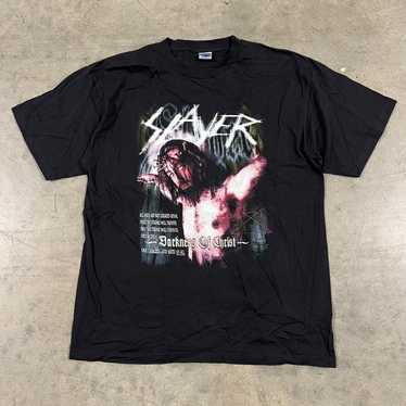 Vintage Slayer Darkness of Christ God Hates Us All Tour Size 