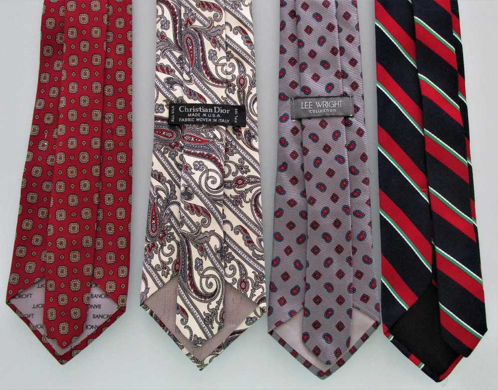 Assorted Vintage Men's Ties Lot of (4) - image 3