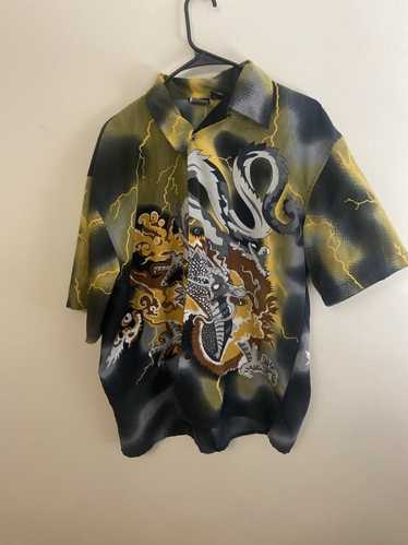 Vintage Vintage Dragon Button Up Shirt