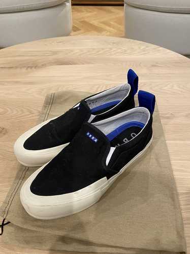 Obra Obra Canvas Slip-Ons Black/White Sole