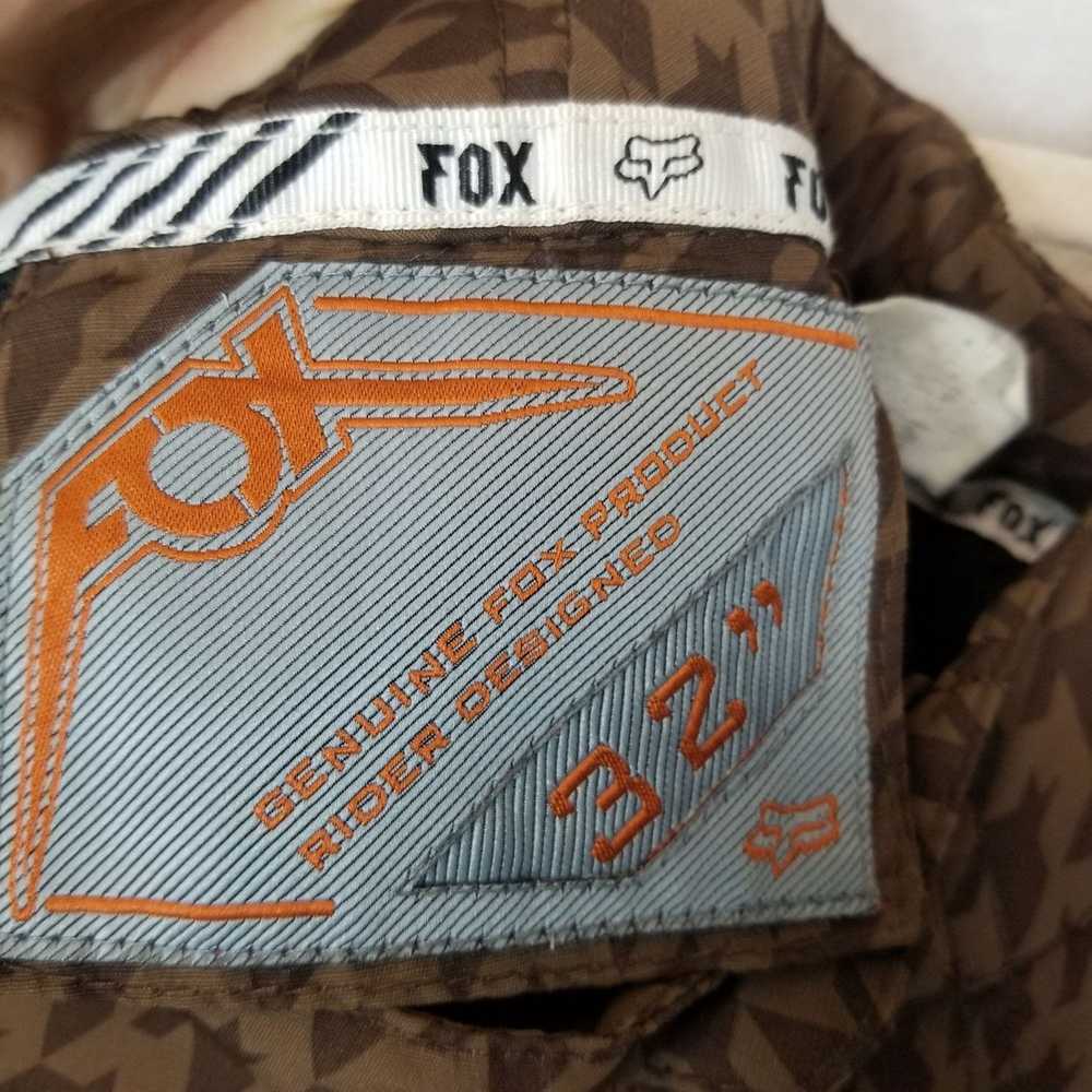 Fox Fox 32 Houndstooth Print Adjustable Waist Lin… - image 6