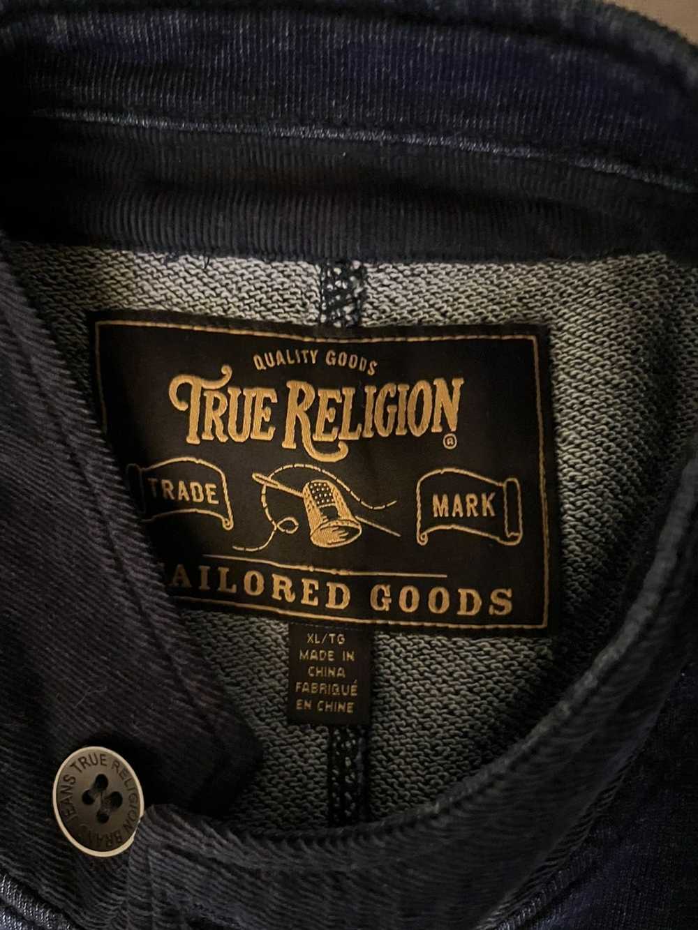 True Religion Button up tailored goods TR - image 3