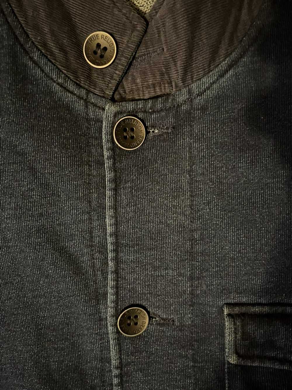 True Religion Button up tailored goods TR - image 5