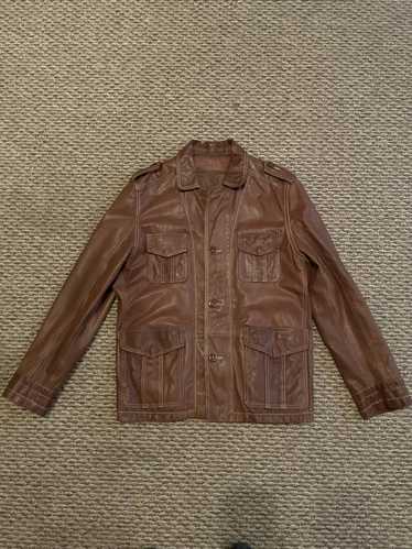 Franco Cuadra × Leather Jacket Franco Cuadra Dark 