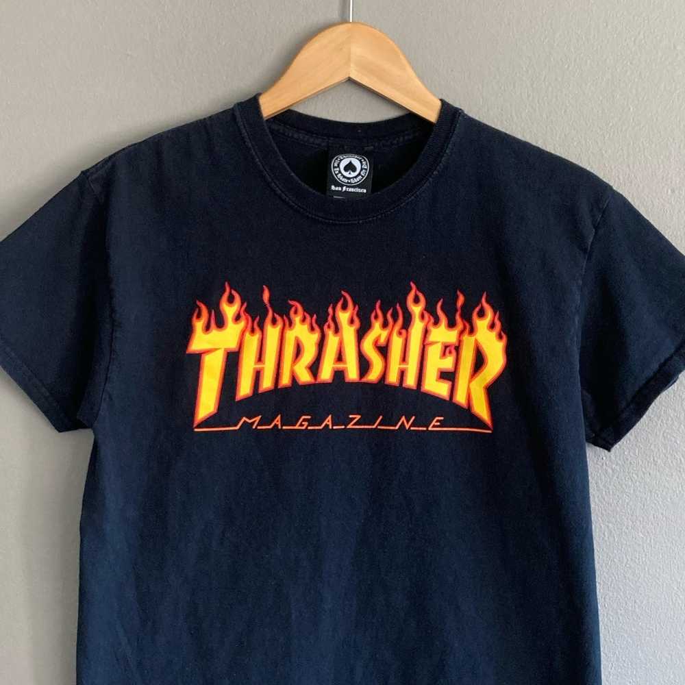 Streetwear × Thrasher Y2k Thrasher magazine t-shi… - image 2