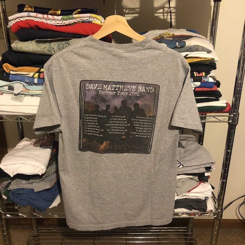 Band Tees × Tour Tee × Vintage 2002 Dave Matthews… - image 1