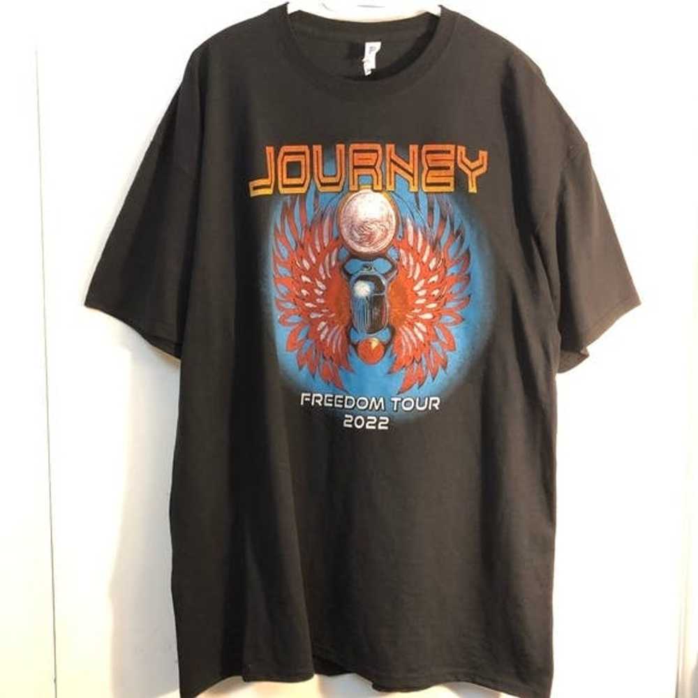 Jerzees × Rock T Shirt × Rock Tees JOURNEY TOUR M… - image 1