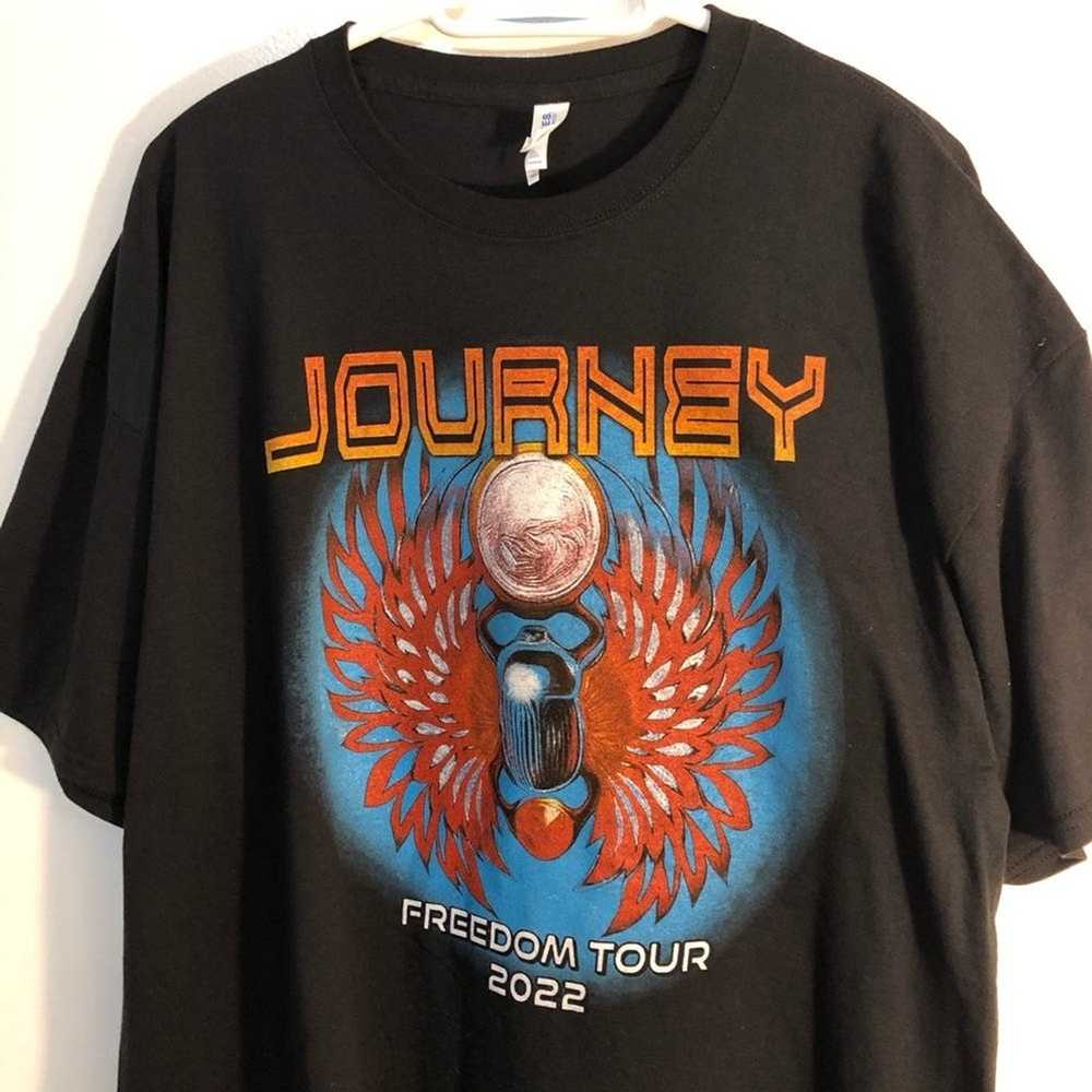 Jerzees × Rock T Shirt × Rock Tees JOURNEY TOUR M… - image 2