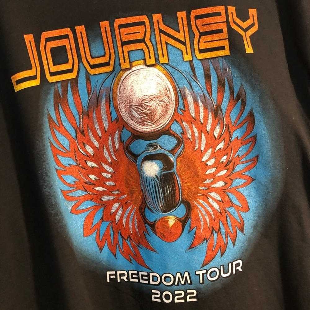 Jerzees × Rock T Shirt × Rock Tees JOURNEY TOUR M… - image 3