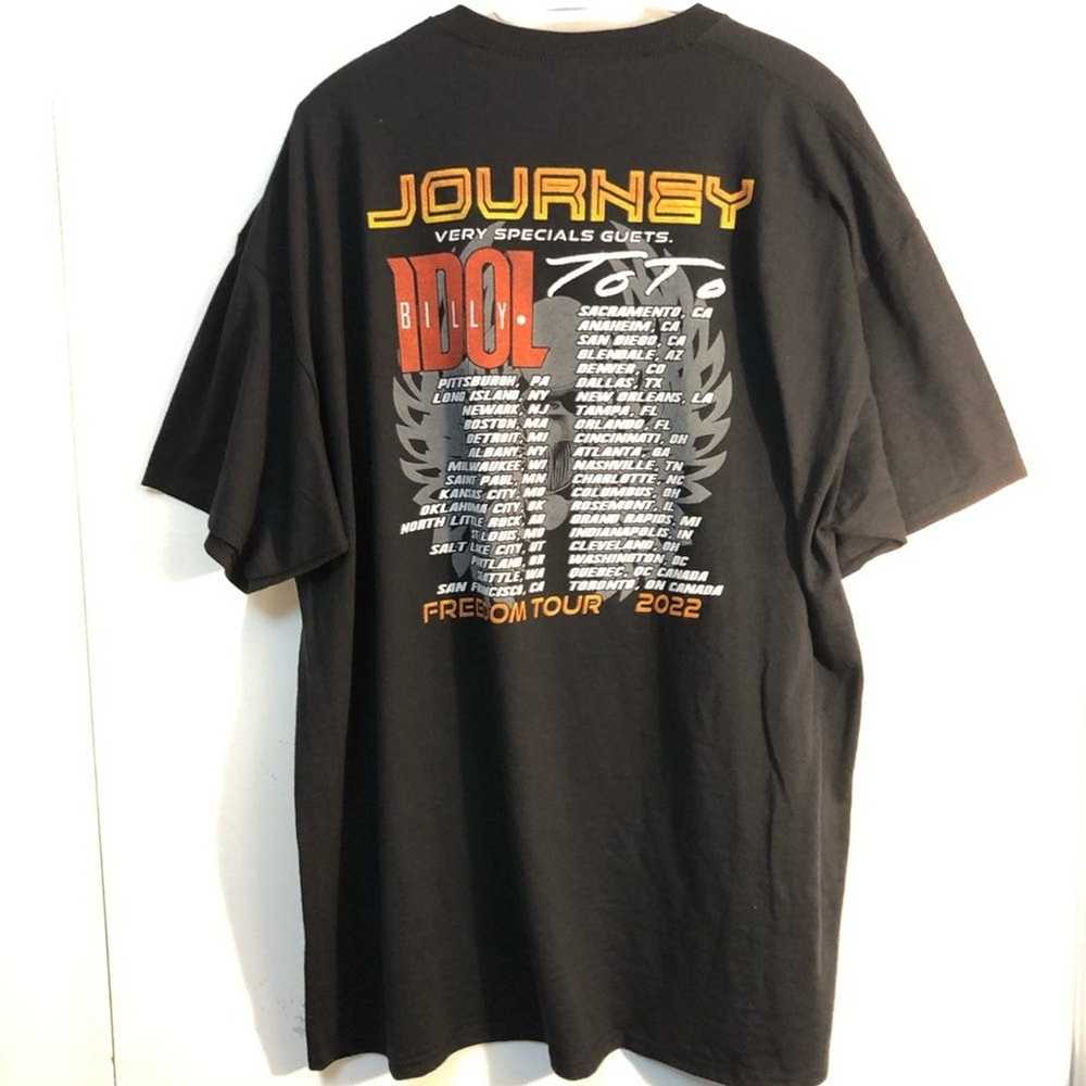 Jerzees × Rock T Shirt × Rock Tees JOURNEY TOUR M… - image 4