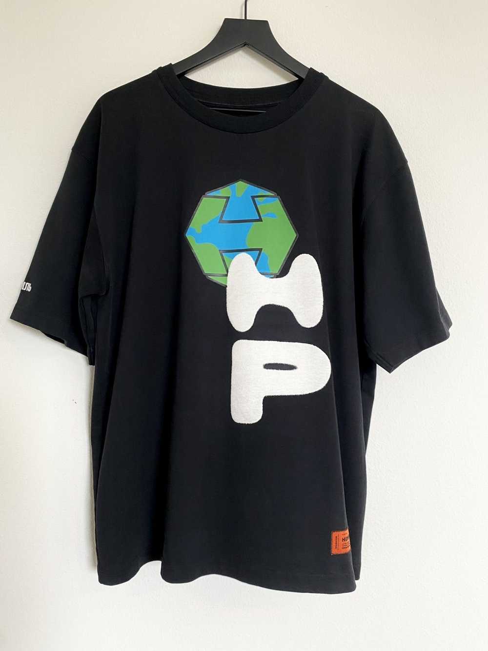 Heron Preston Heron Preston Spray Globe Tee Shirt - image 9