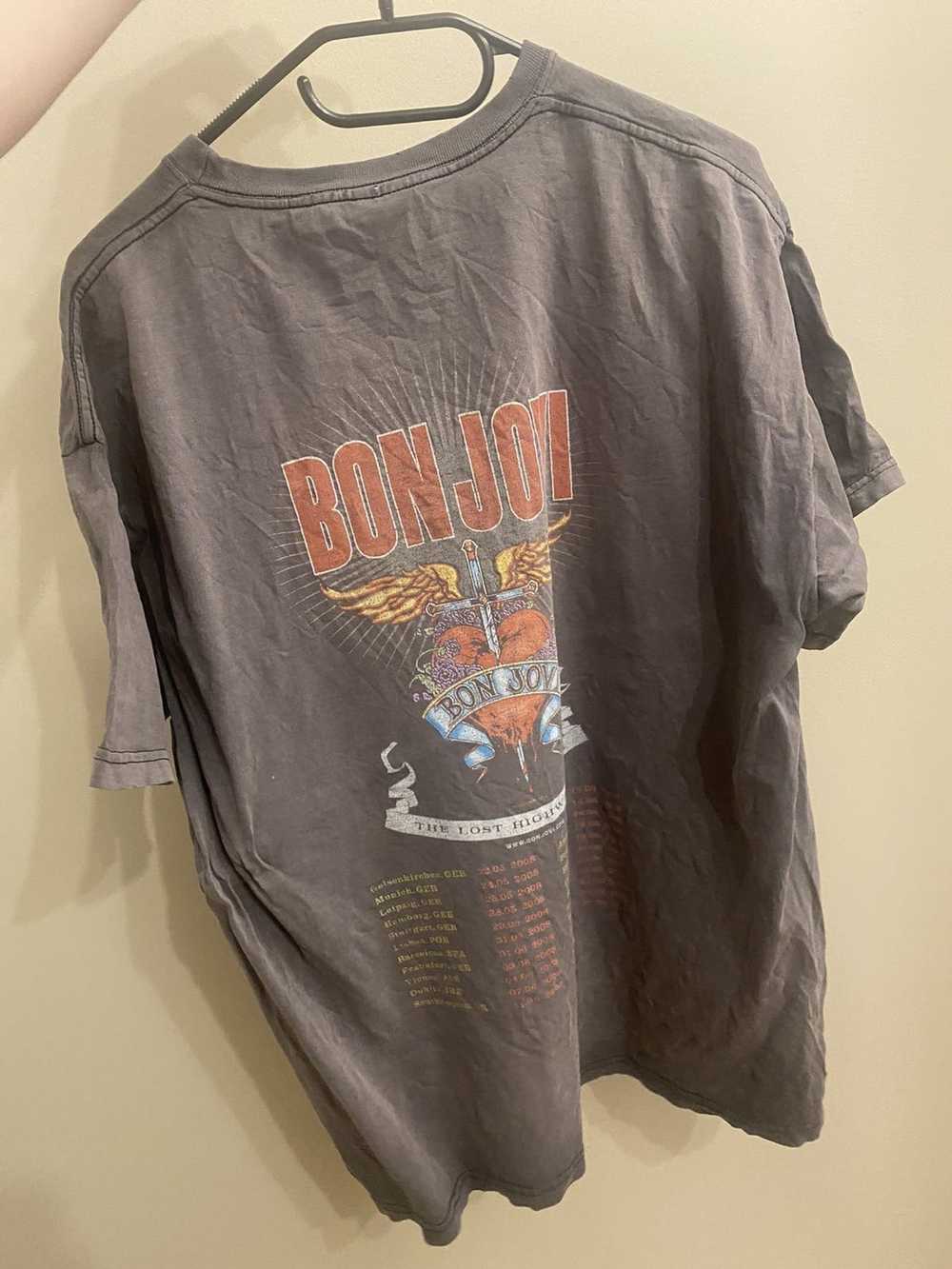 Bon Jovi × Vintage Bon jovi Vintage tour tee 00s - image 3