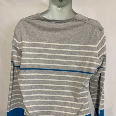 Orlebar Brown Striped color block Crewneck t shirt - image 1