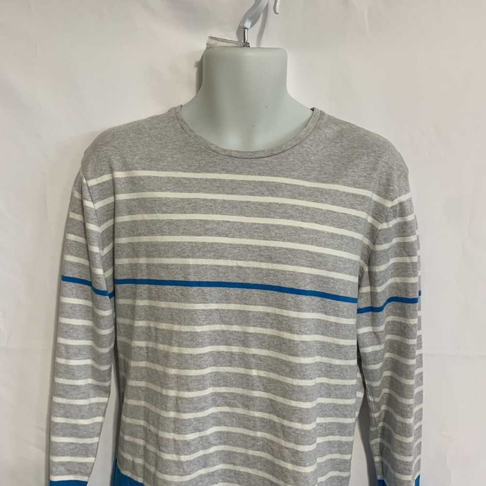 Orlebar Brown Striped color block Crewneck t shirt - image 2