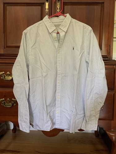 Allsaints white longline shirt - Gem