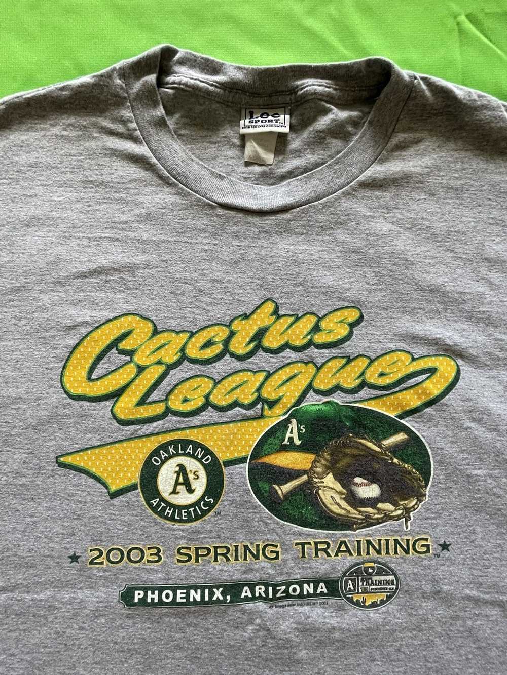 Vintage Vintage 2003 Oakland Athletics Spring Tra… - image 2