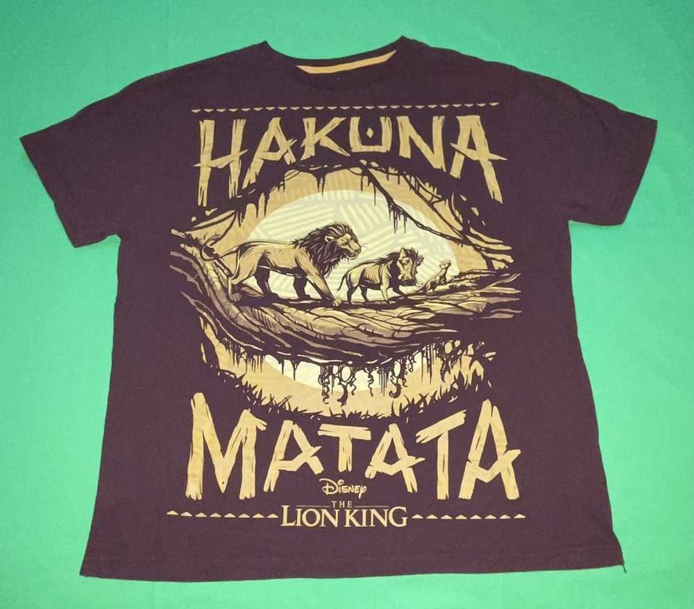 Vintage Vintage Lion King Hakuna Matata T Shirt - image 1