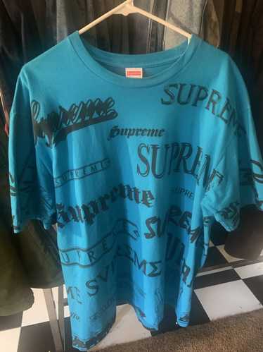 Supreme Futura Logo Tee (justice for all) – Soul Drips
