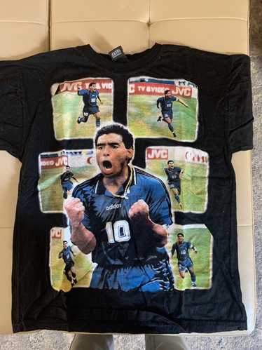 Gai Maradona Retro Commemorative Jersey Kids Adults Football Soccer Jersey Trainin Jersey Suit, Size: 24