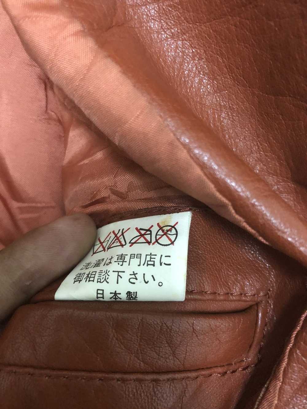 Japanese Brand × Vintage Vintage unbrand leather … - image 6