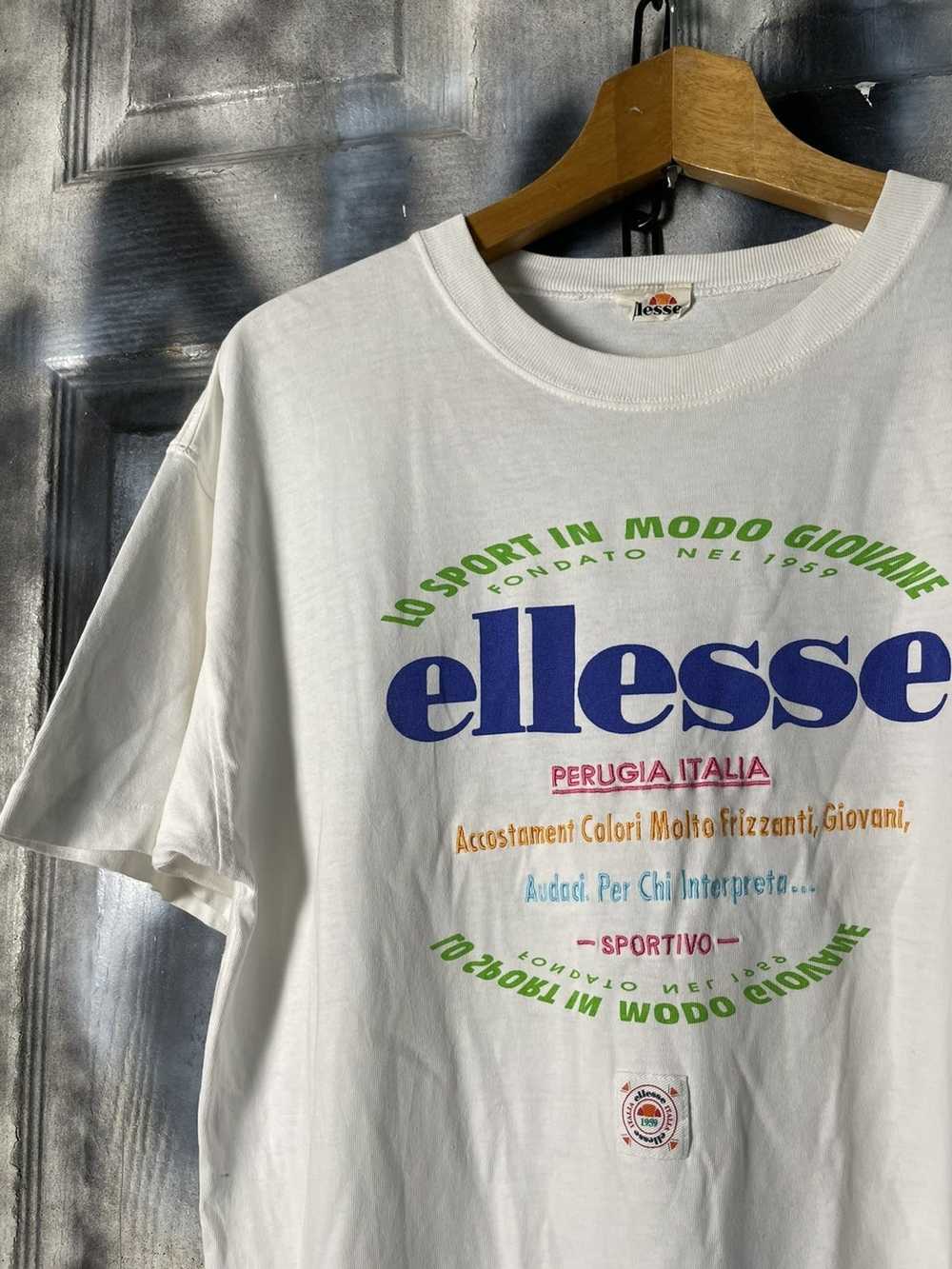 Vintage ellesse italia t-shirt - Gem