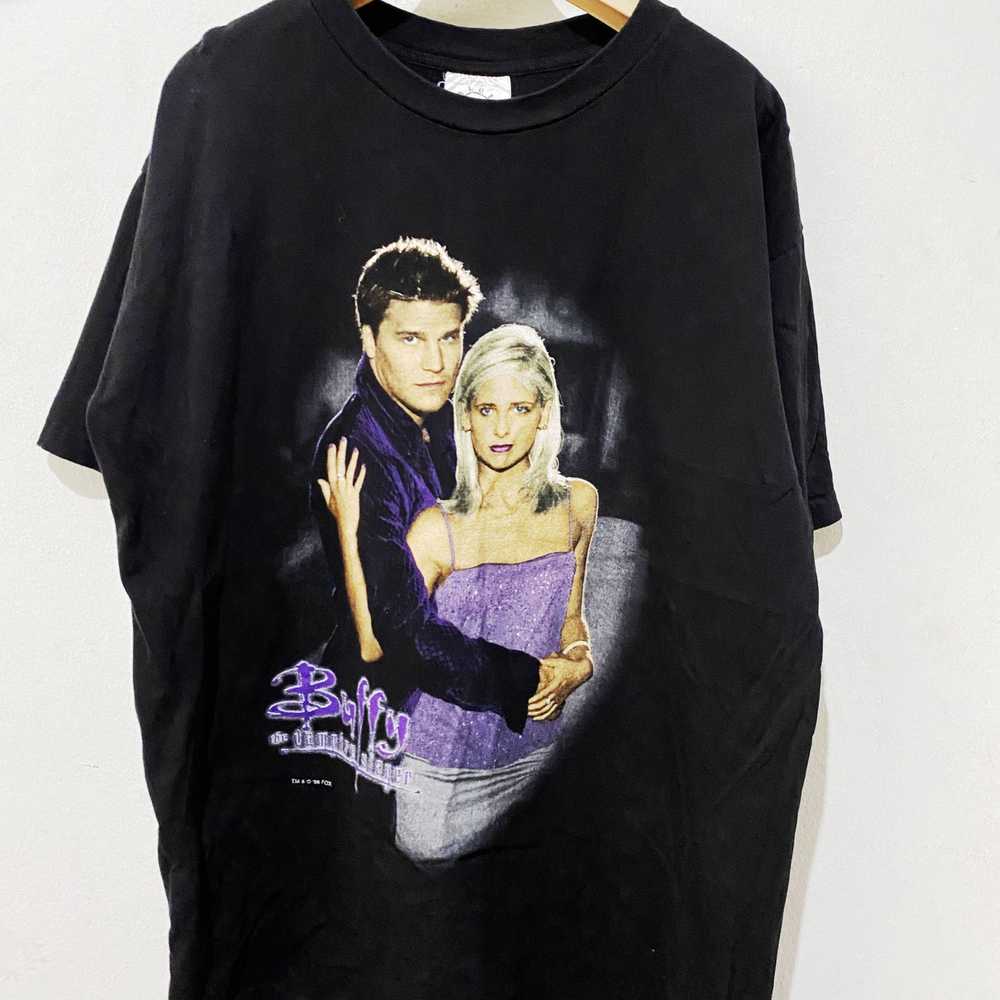 Vintage Vintage 1998 Buffy The Vampire Slayer Shi… - image 2