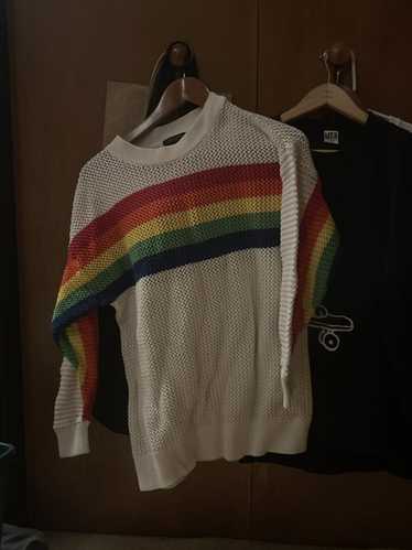 Rag & Bone × Vintage Rag and Bone Rainbow Sweater