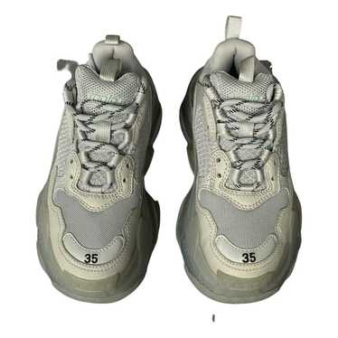 Balenciaga Triple S cloth trainers - image 1