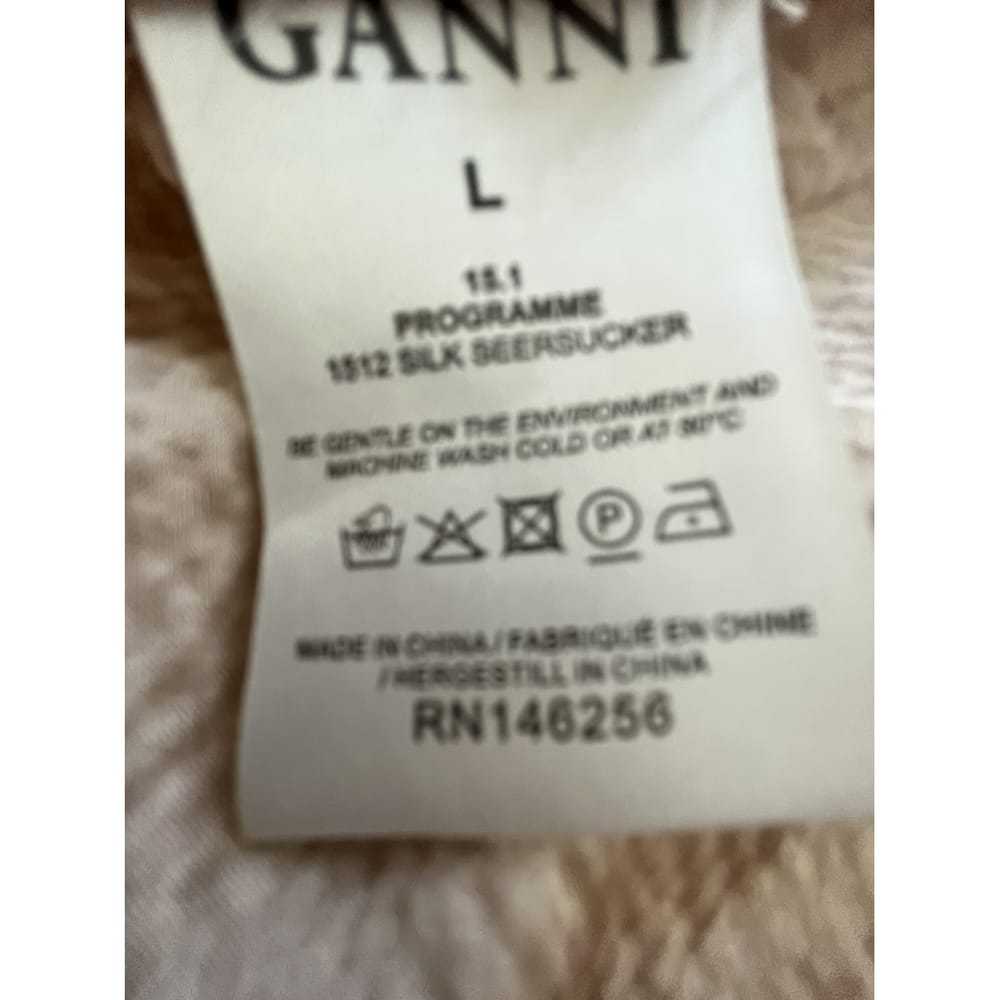 Ganni Silk jersey top - image 6