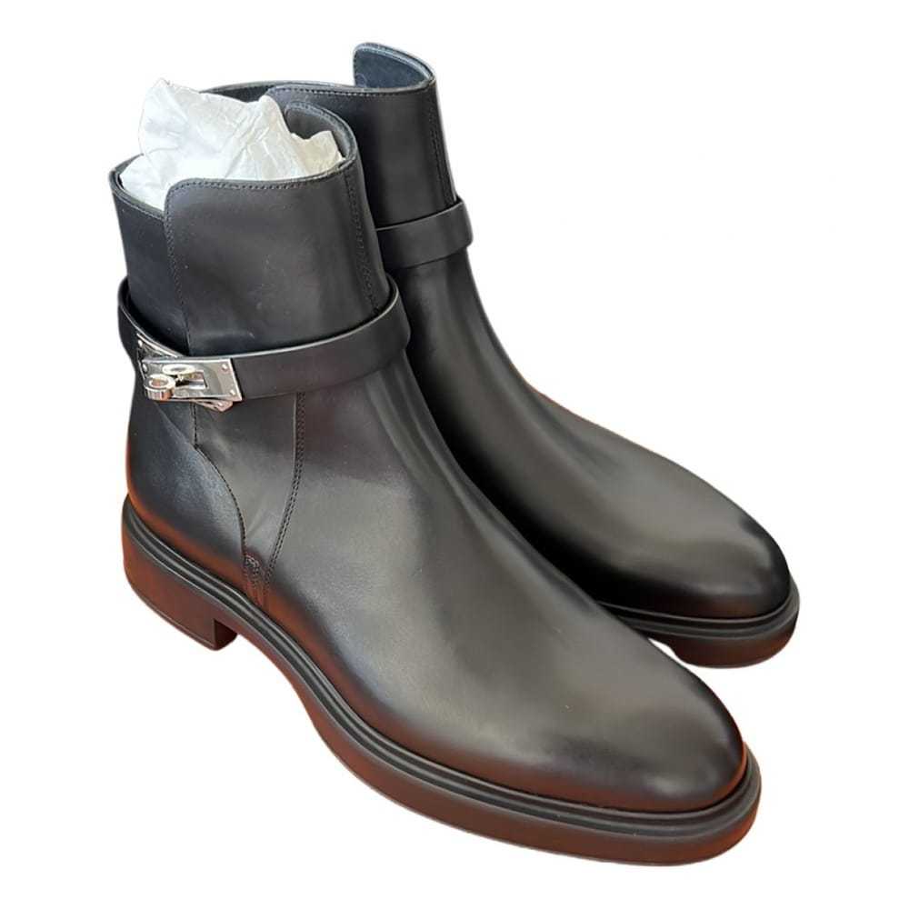 Hermès Leather boots - image 1