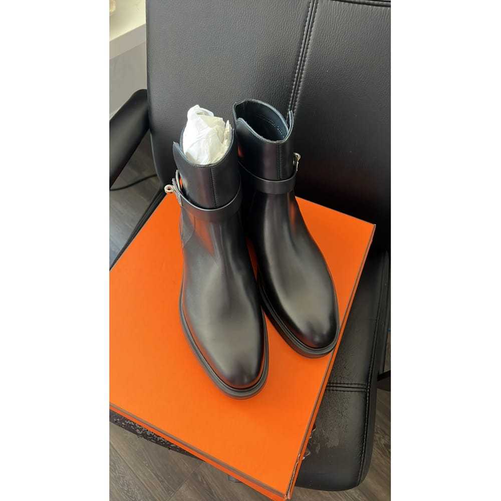 Hermès Leather boots - image 2