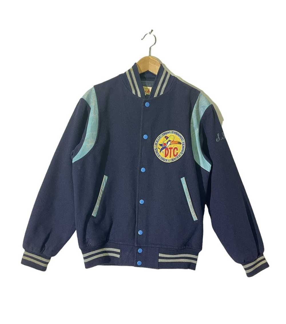 Varsity × Varsity Jacket × Vintage VTG DTC DYNAMI… - image 1