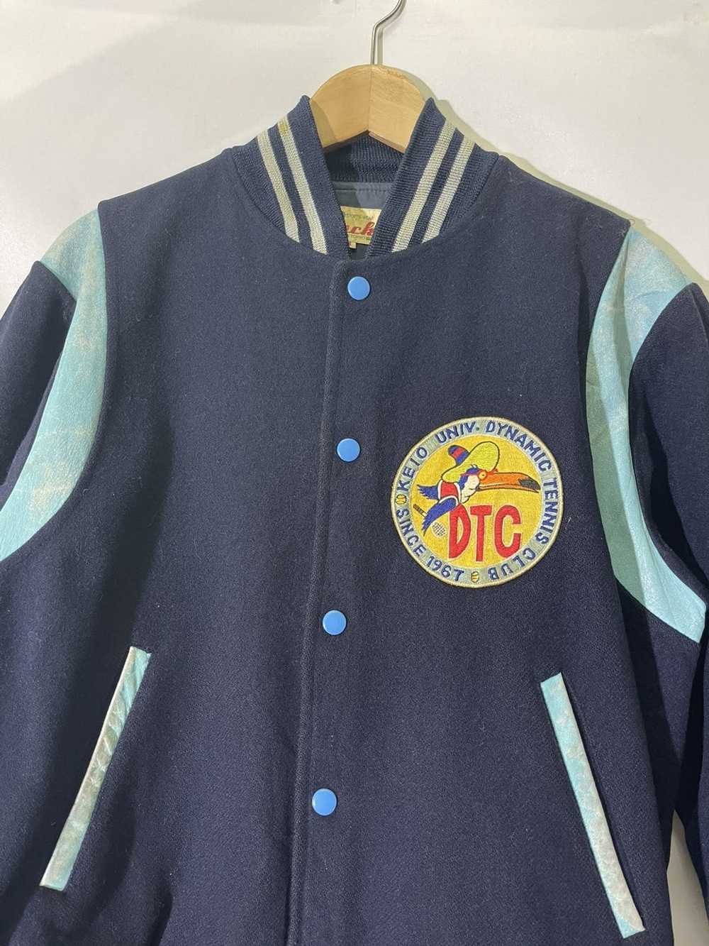 Varsity × Varsity Jacket × Vintage VTG DTC DYNAMI… - image 3