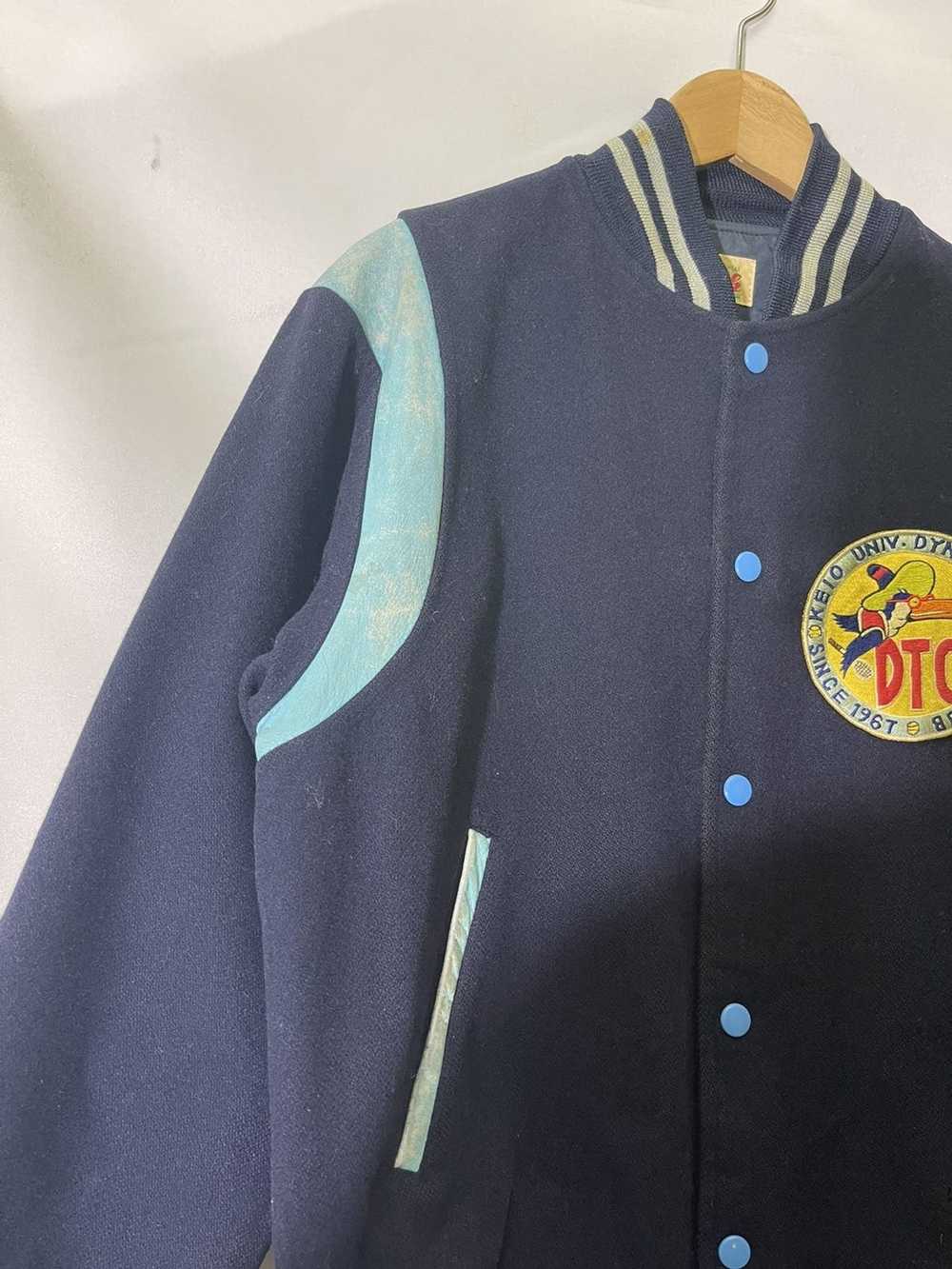 Varsity × Varsity Jacket × Vintage VTG DTC DYNAMI… - image 5