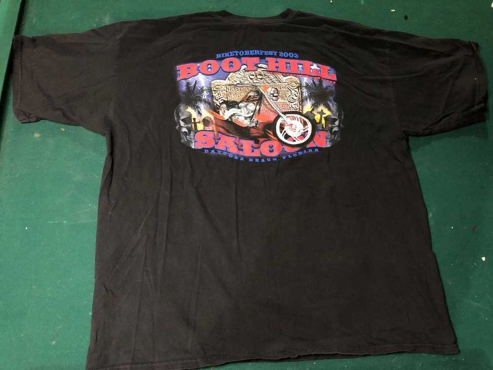 Gildan vintage boot hill t shirt - image 1